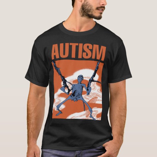 Autisme meme t-shirt (Voorkant)