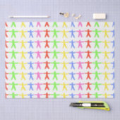 Autisme mensen tissuepapier (Craft)