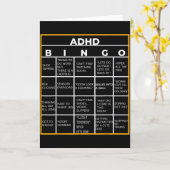 Autisme Mentale Gezondheid Bewustzijnsdag Adhd Bin Kaart (Gele Bloem)