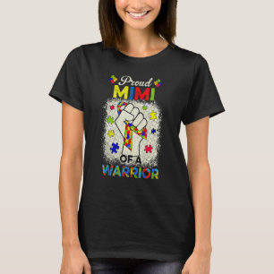 Autisme Mimi Van Autisme Bewustzijn Warrior Steun  T-shirt