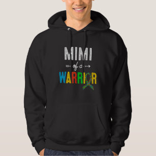 Autisme-Mimi van een Strijder Autisme Bewustzijnso Hoodie