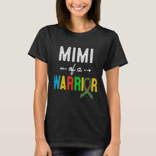 Autisme-Mimi van een Strijder Autisme Bewustzijnso T-shirt
