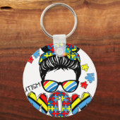 autisme moeder (2 sleutelhanger (Voorkant)