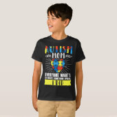 Autisme Moeder Bewustzijn Handicaps T-shirt (Voorkant volledig)
