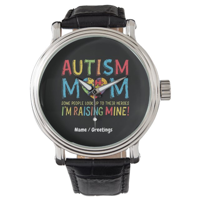 Autisme moeder cadeau Sommige mensen zoeken hun he Horloge (Voorkant)