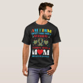 Autisme Moeder Geen Handleiding Grafisch Hart T-shirt (Voorkant volledig)