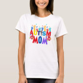 Autisme moeder - handen-puzzel t-shirt (Voorkant)