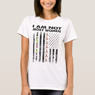 autisme moeder ik ben niet de meeste vrouwen t-shirt