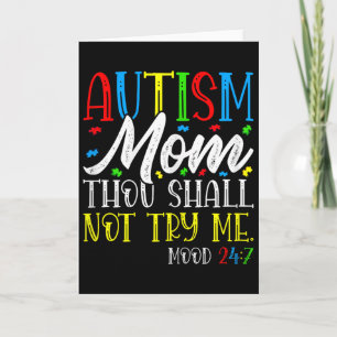 Autisme Moeder Je Zal Me Niet Testen - Autisme Bew Kaart