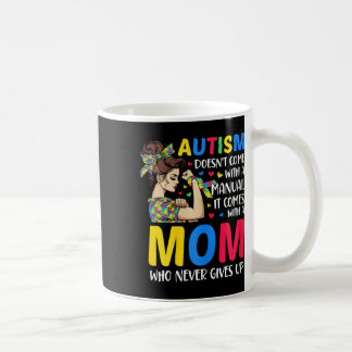 Autisme moeder komt niet met een handmatige autism koffiemok