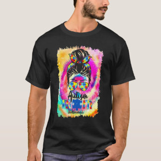 Autisme Moeder Leven Autisme Bewustzijn Maand Mama T-shirt