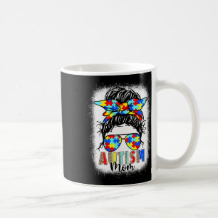 Autisme Moeder Leven Rommelige Knot Gebleekt Voor  Koffiemok