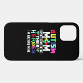 Autisme Moeder Mijn Zoon Is Held Autisme Bewustzij Case-Mate iPhone Case (Achterkant (horizontaal))