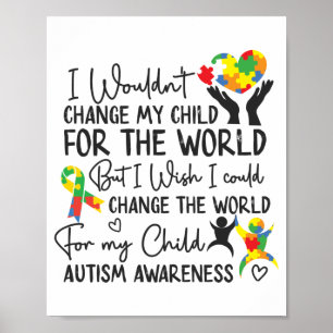 Autisme moeder moeder moeder moeder zou mijn kind  poster