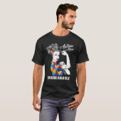 Autisme Moeder Onbreekbaar Autisme Bewustzijn 1 T-shirt (Voorkant volledig)