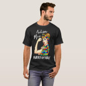 Autisme Moeder Onbreekbaar Autisme Bewustzijn 1 T-shirt (Voorkant volledig)