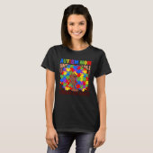 Autisme Moeder Onbreekbaar Autisme Bewustzijn Moed T-shirt (Voorkant volledig)