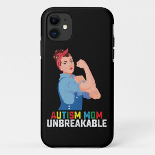 Autisme Moeder Onbreekbaar Trots Autistisch Famili Case-Mate iPhone Case