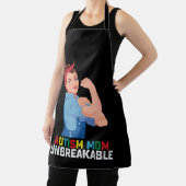 Autisme Moeder Onbreekbaar Trots Autistisch Famili Schort (Insitu)