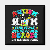 Autisme moeder opvoeden held moeder zoon autisme A Magneet (Voorkant)