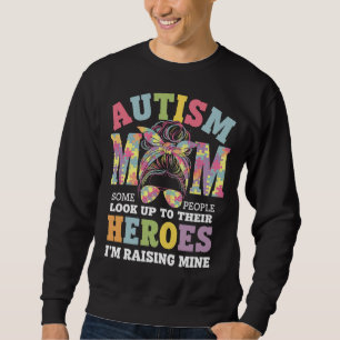 Autisme Moeder Opvoeden Held Rommelige Knot Autist Trui
