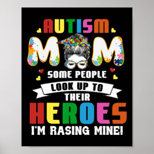 Autisme moeder Sommige mensen kijken op tegen held Poster