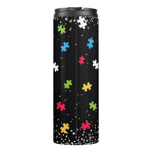 Autisme moeder spectrum held thermosbeker (Achterkant)