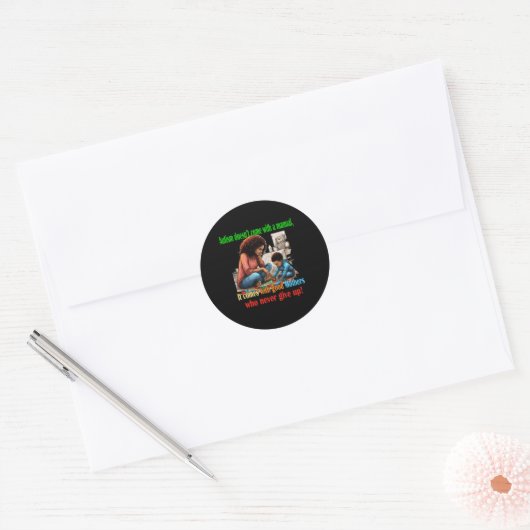 Autisme moeder Sticker (Envelop)