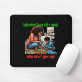Autisme moeder Sticker Muismat (Met muis)