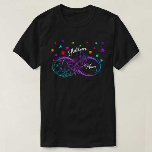 autisme moeder t-shirt (Design voorkant)