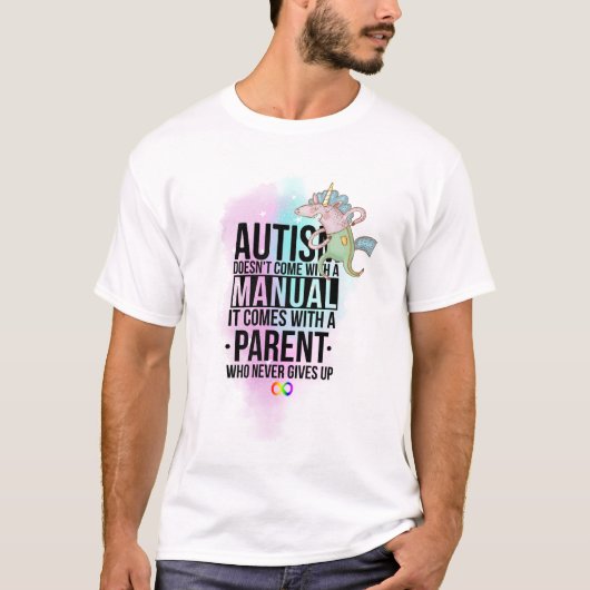 Autisme Moeder Vader Ouder Spreuk - Neurodiversite T-shirt (Voorkant)