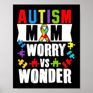 Autisme Moeder zorgen vs wonder handicaps Poster