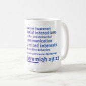 Autisme-Mok Koffiemok (Voorkant rechts)