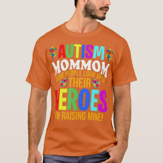 Autisme Mommom mensen kijken op hun helden autisme T-shirt