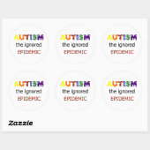 Autisme negeerde de epidemische stickers (Vel)