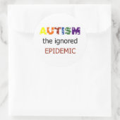 Autisme negeerde de epidemische stickers (Tas)