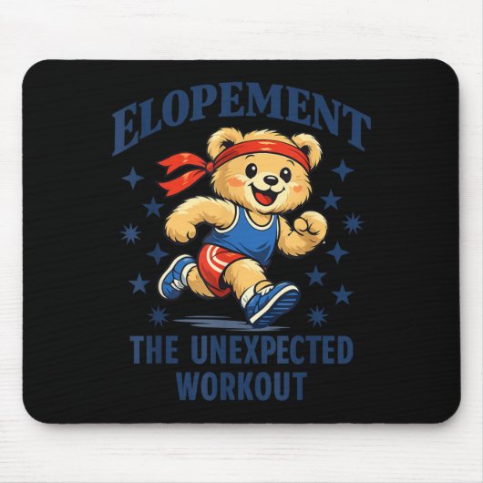 Autisme Neurodiversiteit Beer Elopement De Muismat (Voorkant)