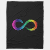 autisme - neurodiversiteit fleece deken (Voorkant)