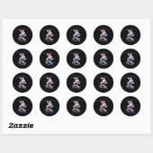 Autisme Neurodiversiteit Weglopen Het Onverwachte Ronde Sticker (Vel)