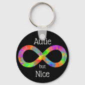 Autisme/Neurodiversity/Punny Sleutelhanger (Voorkant)