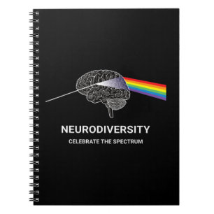 Autisme neurodiversity Spectrum ASD ADHD Rainbow B Notitieboek
