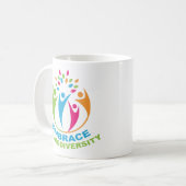 Autisme neurodiversity Spectrum Cute Colorful Koffiemok (Voorkant links)