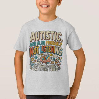 Autisme Niet Luisteren Spectrum T-shirt