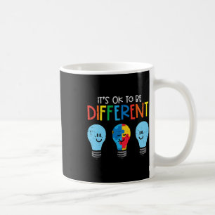 Autisme OK om verschillende gloeilamp bewustzijn M Koffiemok