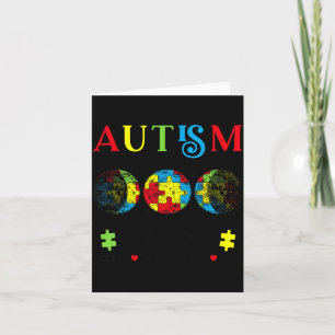 Autisme Oma Bewustzijn Maand Dag Aanvaard Kaart