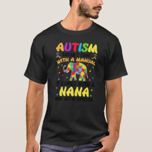 Autisme Oma Komt Niet Met Een Handleiding Vrouwen  T-shirt