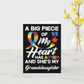 Autisme Oma _ Opa Autistische kleindochter Au Kaart (Gele Bloem)