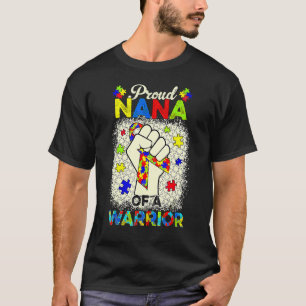 Autisme Oma Van Autisme Bewustzijn Krijger Steun A T-shirt