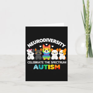 Autisme omarmen neurodiversiteit vieren het spook kaart