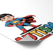 Autisme Omdat Normaal Saai Is Superheld Kind Auti Poster (Hoek)